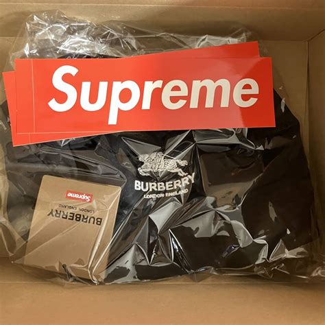 supreme burberry crusher black|Supreme®/Burberry® – News – Supreme.